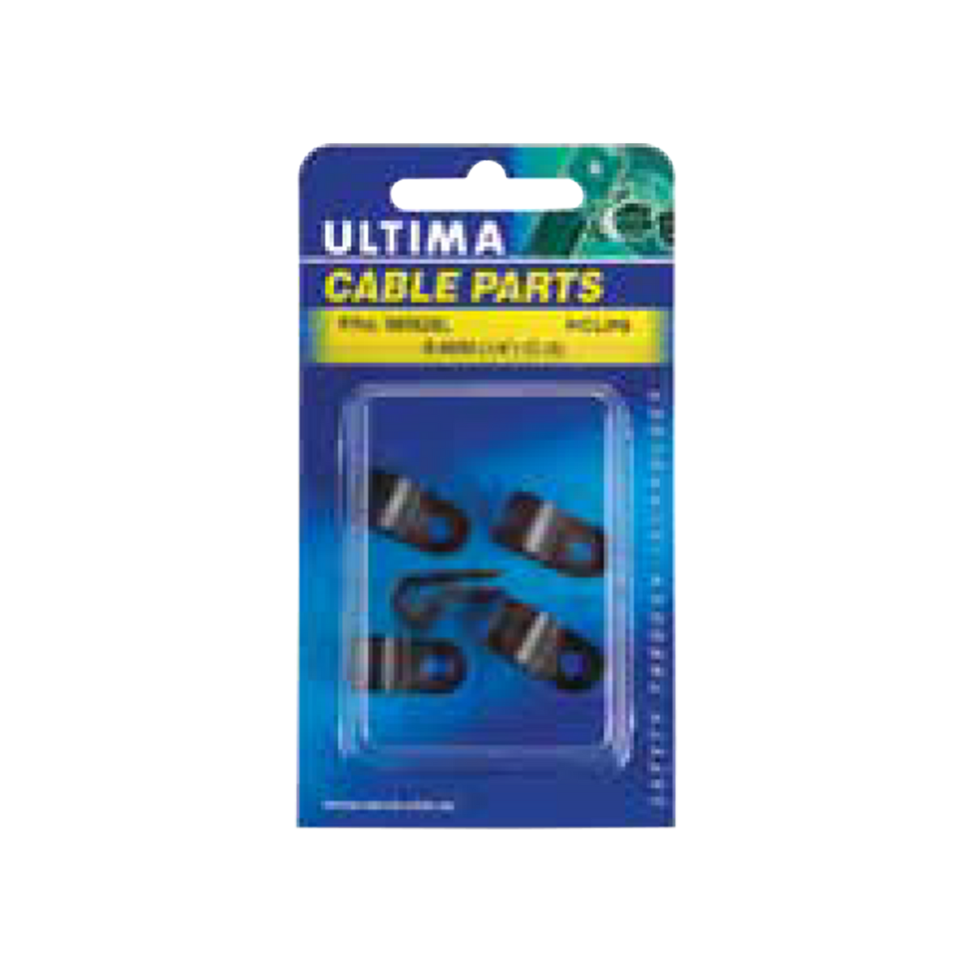 5/16" Nylon Cable Clamps (P-Clips), UV & Weather Resistant