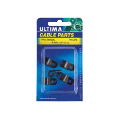 1/4" Nylon Cable Clamps (P-Clips), UV & Weather Resistant