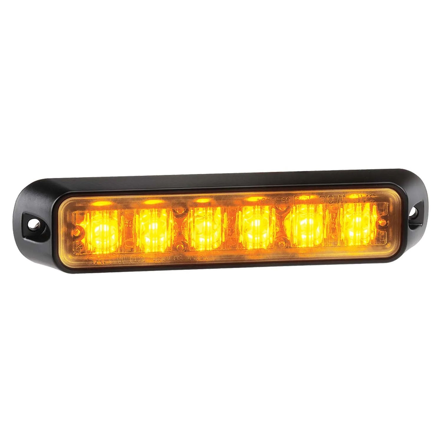 LED Warning Light, Low Profile 6LED